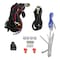 Spec-D Tuning 07-08 Mazda 3 Fog Lights Amber With Universal Wiring Kit LF-MZ3074AMOEM-HZ - alternate 2